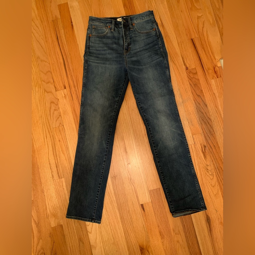 Madewell stovepipe jeans